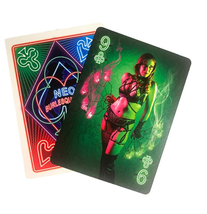 The Neo Burlesque Deck - Vixen DeVille Card